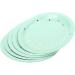 Disposable Golden Dots Paper Plate Round Shape Cake Tray Party Tableware for Parties Birthdays Christmas Bridal Party 8pcs(Green) - Buy Online on GoSupps.com