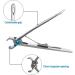iSweven Nail Cutter for men Toe Nail Cutting Clipper Trimmer Fingernail for Men Women Wide-Opening Sharp Jaws Stainless Steel for Thick Nails (Silver) Silver1 - Buy Online on GoSupps.com