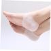 Beavorty 1 Pair Sock Heel Protectors Heel Cups high Heel Sock Insoles for Plantar Silicone Gel Sleeve Socks Heel Guards Heel Socks Protectors Lotion White moisturizing Socks - Buy Online on GoSupps.com