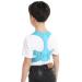 Back Posture Corrector Brace Back Shoulder Support Belt Posture Correction Belt for Belt Health Care Type B Blue M