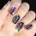 Jiklophg Nail Powder Nail Mirror Pink Foil Powder Sequins Diy Decorative Nail Art BS04 - Buy Online on GoSupps.com