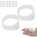 Filfeel Magnetic Toe Rings - 10 Pairs Silicone Weight Loss Patch for Women - Highly Elastic & Soft - Transparent White - Buy Online on GoSupps.com