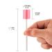 Disposable Oral Care Swabs 100ct - Pink Plum Shape | Wellgler - Buy Online on GoSupps.com