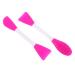 NUSITOU Skincare Tools 1 Film Stick Set Makeup Brush Purple Plastic The Face Double-head Brush