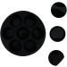 MAGICLULU Silicone Muffin Cake Cups 4 Pcs Silicone Cake Cup Liner Donut Silica Gel Silicone Muffin Cake Cup 15.5X15.5X4CMx2pcs Blackx2pcs - Buy Online on GoSupps.com