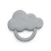 Jollin Natural rubber Beißring Baby Cloud Storm Gray - Wolke - Baby Greifling - Dental Aid - Pollutant -Free and BPA -free - Baby toy - Gray Storm Gray 1 piece (1 Pack) Cloud