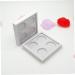Mikinona 2pcs 4 Lipstick Case Empty Eyeshadow Case Eyeshadow Palette Empty Lipstick Palette White - Buy Online on GoSupps.com