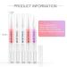 Shelloloh Cuticle Oil Set - Nourishing Dry Cuticles, 5 Flavor Revitalizer Pen with Soft Brush - 10pc Nail Care Kit - Buy Online on GoSupps.com
