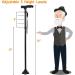 Folding Cane with Led Light Adjustable Canes and Walking Sticks for Arthritis Disabled and Elderly Black - Buy Online on GoSupps.com