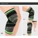 Knee Sleeve Compression Fit Support for Joint Pain and Arthritis Relief - Green, Size M - Buy Online on GoSupps.com