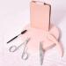 HIPIHOM Eyebrow Trimmer Set - Stainless Steel Razor and Scissors for Beginners | Pink+ Make Up Tool - Buy Online on GoSupps.com