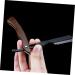 Didiseaon Wooden Razor Manual Shaver - Portable Clip-on Stainless Steel Eyebrow Trimmer | Old Fashioned Foldable Tool Holder for Precision Grooming - Buy Online on GoSupps.com