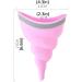 Female Urinal | Conch Type Women Standing Up to Pee Funnel | Portable Urinal for Women Reusable Women Pee Funnel for Outdoor Activities Camping Conch Type + Stability Ring Light Pink - Buy Online on GoSupps.com