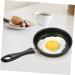 Zerodeko 2pcs Omelet Pan Mini Skillet Cookware Nonstick Pan Breakfast Pot Cookware Coating Omelette Pan Non Stick Cooking Utensils Nonstick Breakfast Pan Iron Square Plate Egg - Buy Online on GoSupps.com