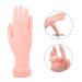 Professional Acrylic Nail Practice Hand Kit with 42 Colors - Mannequin Hand, Nail Powder, Liquid Set for Training - Buy Online on GoSupps.com