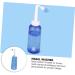 Hemoton 500ml Neti Nasal Wash Bottle - Nasal Rinse Kit for Household Cleaning - Plastic Nose Cleaner for Nasal Irrigation - Blue 27X7.5CM - Buy Online on GoSupps.com
