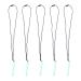 5pcs Baby Chew Necklace Silicone Sensory Chew Necklace for Kids with ADHD Autism  Anxiety (Mint Green)