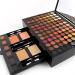 Jascherry 180 Colors Eyeshadow Palette with Blush & Brow Powder | Sleek Matte & Shimmer Makeup Box Rich Color Cosmetics for International Shipping - Buy Online on GoSupps.com