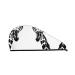 Black and white giraffe dry hair cap girls soft super absorbent elastic wrap wet hair long thick hair quick dry cap women's cap