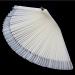 Milopon Nail Art Tips & Display Sticks - 50 Transparent Nail Polish Practice Color Card Fans - Buy Online on GoSupps.com