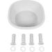Alomejor Bain de Si ge pour Bol Profond Antid rapant Soins Post-partum Confortables pour Femmes Enceintes Plastique (WHITE) - Buy Online on GoSupps.com