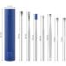 XIDAJIE 7pcs Ear Cleaner Earwax Removal Tool Set - Spring Spoon Ear Pick Cleanser Care, Green - Buy Online on GoSupps.com