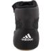 Adidas Wrestling HVC Youth Laced Shoe Black/White/Iron Metallic - Size 4.5 Little Kid (4-8 Years) - Buy Online on GoSupps.com
