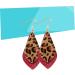 CALLARON 3 Pairs Stud Earrings Women Earrings Ear Rings Earrings Decor mediumx2pcs Claretx2pcs - Buy Online on GoSupps.com