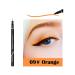 DNM Cat Eye Makeup Waterproof Neon Colorful Liquid Eyeliner Pen Make Up Comestics Long-lasting Black Eye Liner Pencil Makeup Tools (orange)