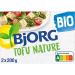 BJORG - Tofu Nature 400G - le Lot De 4