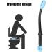 Toilet Aids for Wiping - 15.7 Long Comfort Wiper Handles | Easy Toilet Paper Assistance (Blue) - International Shipping Available - Buy Online on GoSupps.com