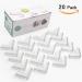 Clear Edge Bumpers (20-Pack) Corner Protectors for Baby Safety from Table Corners  Best High Resistant Furniture Corner Bumper  Child Proof Rubber Cabinet Cushion Cover  Plastic Covers 20 Count (Pack of 1) - Buy Online on GoSupps.com