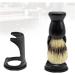 Beard Brush Stand Holder | Plastic Tool Holder for Wet & Dry Shaving | Beauty Tools - Black - Buy Online on GoSupps.com
