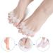 CAZARU FXJ Toe Separator Socks for Men - Hammer Toe Corrector, Gel Separators, Yoga Claw Splint Protectors - 1 Pair - Buy Online on GoSupps.com