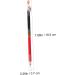 Mikinona 12pcs Lip Liner Eyeliner Makeup Lipliner Eyebrow Pencil Makeup Accessory Lipliner Pencil Wooden - Buy Online on GoSupps.com
