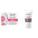 Olay Daily Facials 5-In-One Hydrating Cleansing Cloths with Grapeseed Extract 66 Count & Regenerist Micro-Sculpting Scrub Facial Cleanser Face Wash 150 ml