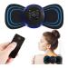 Neck massage device Ems shoulder neck massage 8 modes 19 steps portable mini massager USB mini cervical massage device muscle pain relief