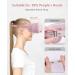 3D Contoured Sleep Mask for Women Men - 99% Blackout Eye Covers - Comfortable & Adjustable - Perfect for Travel and Lash Extensions - Pink - Buy Online on GoSupps.com