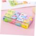  VILLFUL VILLFUL 20 Pieces Mini Erasers for Boy Girl Multifunctional Wear-Resistant Colorful Erasers for School Home Office Fun Practical for Daily Use - Buy Online on GoSupps.com