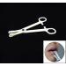 Xiboya Textile Pack of 10 Disposable Sterile Slotted Navel Forceps - Tattoo Piercing Tool - Buy Online on GoSupps.com