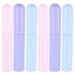 Healeved 6Pcs Silicone Lip Brush Gloss Applicator Silicone Lip Applicator Lipstick Makeup Tool Makeup Beauty Tools Lip Gloss Portable Lipstick