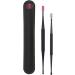 Ear Cleaner Tool Double-Heads Ear Wax Picker Removal Set - Portable Ear Wax Discharging Supplies for Kids Adults 360 Degrees Thorough Ear Cleaning Sritob Black - Buy Online on GoSupps.com