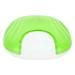1 PC orthodontic holder case durable and portable denture container prosthesis storage box container with pressure lock design (light green)