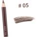 FRCOLOR Makeup Pencils 2pcs Waterproof Black Pencils Eyebrow Shaper Brush Makeup Pen Girl Make up Brown Eyebrow Pencil 1 count (Pack of 1) Brown - Buy Online on GoSupps.com