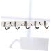 Angoily 3pcs 5 Kitchen Hooks Pegs Coat Hangers 5 Pegs Door Back Hooks Over The Door Hangers mediumx3pcs Silverx3pcs - Buy Online on GoSupps.com
