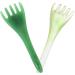Baluue gua Sha face massage tools 2 pieces of claw-face sparkling head scalp massage curb scratchbar stick acupuncture pen for neck skin care massage gear green 16.5x5.5x3cm green