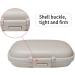 8 Compartments Pill Organizer | Weekly Medicine Case & Travel Holder | Beige Pill Box for Easy Medication Management - Buy Online on GoSupps.com