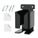 Predolo wall holder for men's electric acrylic rasier holder durable for men light hookers for bathroom and shower black
