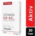 Buy Body Attack Vitamin D3 + K2 - High Dose Vegan Capsules | 100mg K2 & 37.5mg D3 for Optimal Health | International Shipping Available - Buy Online on GoSupps.com