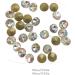 dijiusidy Nail Rhinestones Manicure Decorations Multiple-Shape Multi-color Glass DIY Decor Stickers Eye-catching Beauty Tools 6mmRuby Flower - Buy Online on GoSupps.com